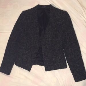 Theory gray textured sports coat.